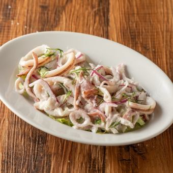 イカのディルマリネ