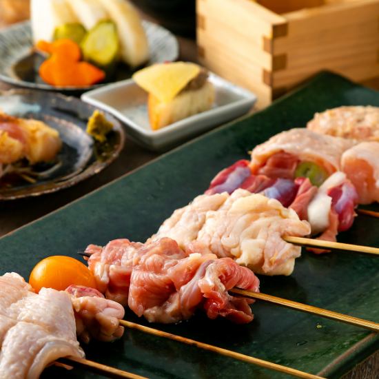 上質な高坂鶏を使用したプレミアムコースは特別な日に最適です!