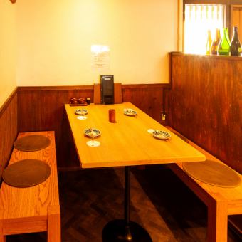 3~6분 정도로 이용하실 수 있는 테이블석입니다.