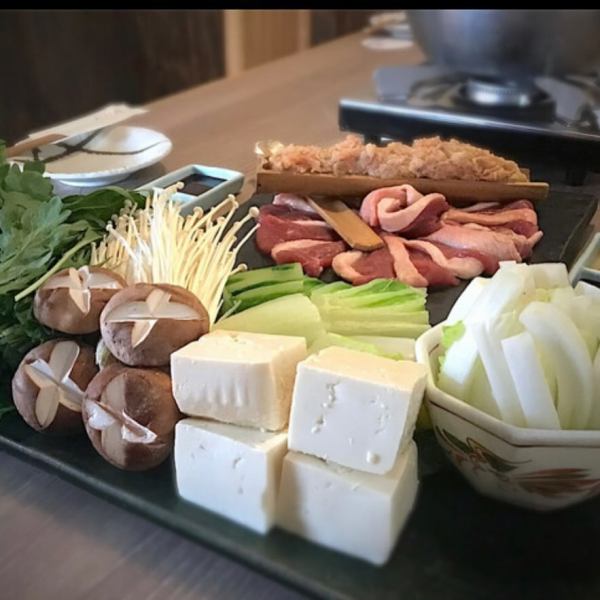 ≪前日までの要予約≫◆お鍋メニュー各種(税込4,070円~)◆