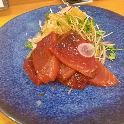 鰹の行者ニンニク醤油漬け