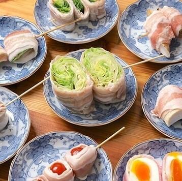 名物レタス巻き串や新鮮なゴマカンパチ♪ヘルシーで彩り豊かなグルメを満喫◎