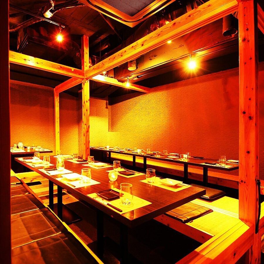 全席個室完備！最大60名様迄ご案内可能！西船橋での団体宴会に！