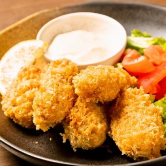 Deep fried oysters