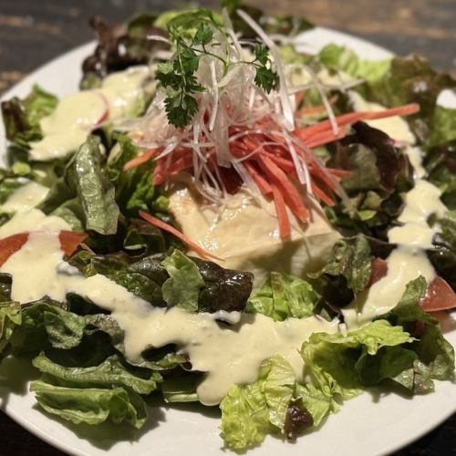 Kyoto raw yuba and tofu salad