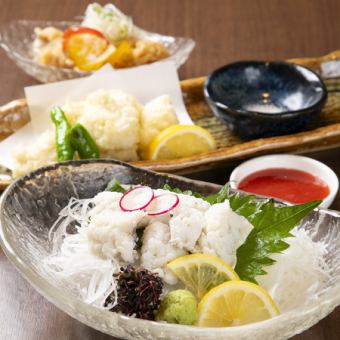 ハモ料理　3点セット＜おとし・南蛮・天ぷら＞