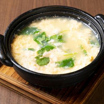 ハモと京豆腐の玉子とじ