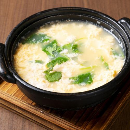 ハモと京豆腐の玉子とじ