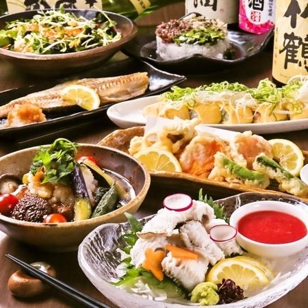 6/6～【夏季限定】夏の味覚『鱧と旬菜コース』鱧落としなど全9品＋飲放付き6,500⇒6,000円税込