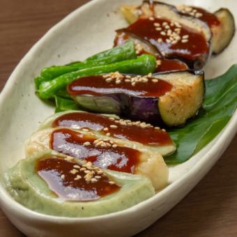 Eggplant and Namafu Dengaku