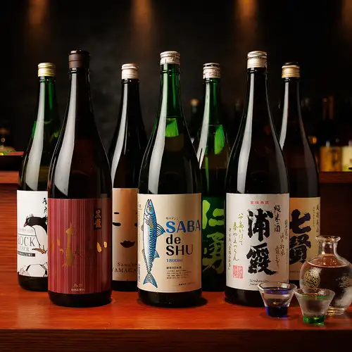 A wide selection of alcoholic beverages to complement the exquisite dishes.