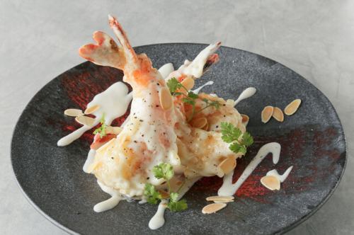 大きなエビマヨ