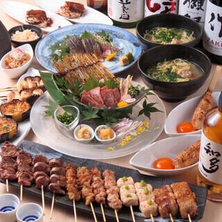 《飲み放題付》松　串焼き９本コース 9000円→8500円
