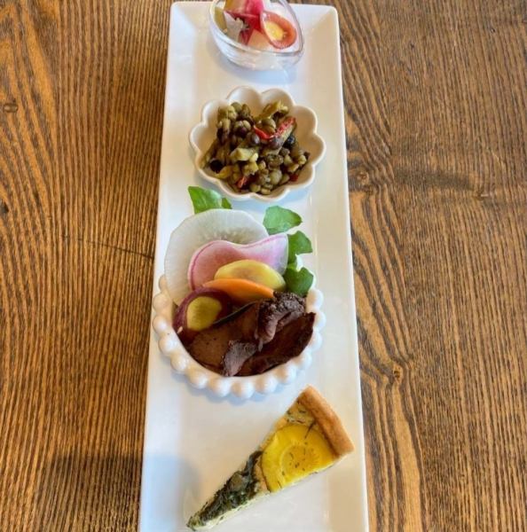 日替わりお惣菜プレートで健康と満足を両立！