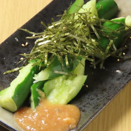 自家製みそきゅうり