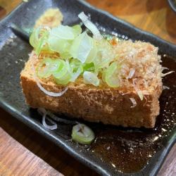 揚げたて厚揚げ