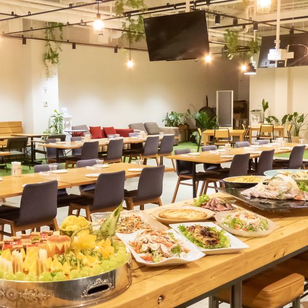 A buffet style party will be held.