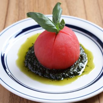 Whole chilled tomato