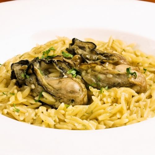 Oyster orzo