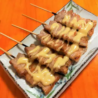 豚チーズ串