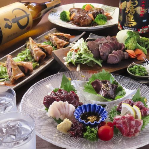 馬肉＆鹿肉＋季節の美味しさが大人気！ご予約様はお得なクーポンも多数ございます◎