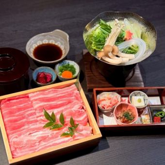 【半個室確約】ランチタイム限定　黒毛和牛しゃぶしゃぶ御膳　　　￥4300円