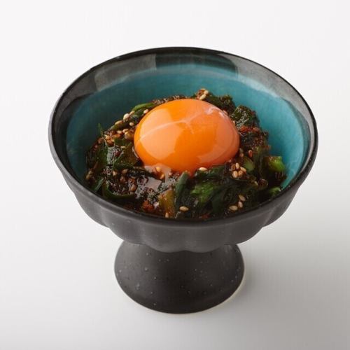 麻辣にら玉ホーレン