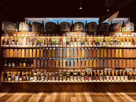 47都道府県、約80種の日本酒が飲み放題に!!