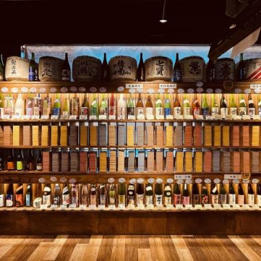 【飲み放題】季節酒、限定酒を含む全都道府県約８0種類の日本酒★90分2780円！