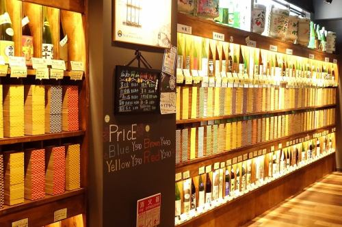 約80種類！全国各地の日本酒