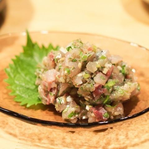 鮮魚なめろう
