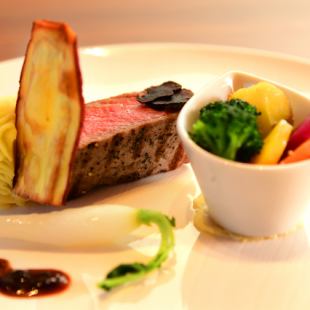 【セゾンコース】熟練シェフが織りなす旬の厳選食材を楽しむ創作フレンチ全9品 13000円(税込)