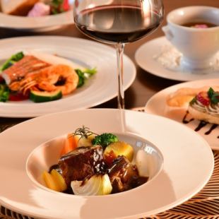 【プレミアコース】極上の食材を堪能！燈の最高峰創作フレンチ全10品 18000円(税込)