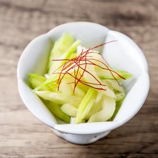 セロリの浅漬け