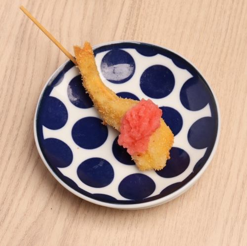 キスの梅おろしポン酢