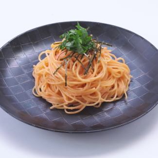 Japanese-style mentaiko pasta