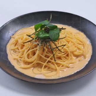 Mentaiko carbonara