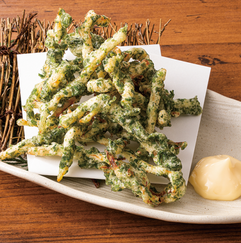 Deep-fried Sakiika Isobe/French fries (regular) Norishio and salt each