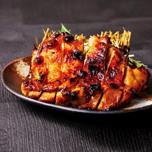 鶏もも西京焼き/いかたっぷり揚げチヂミ