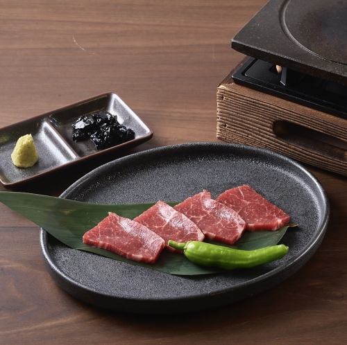 馬肉 溶岩焼き