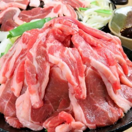 [Obihiro Tokachi Gourmet Enjoyment Course] Enjoy Obihiro gourmet food such as lamb shabu-shabu ☆ 2 hours all-you-can-drink 9 dishes total 4,200 yen