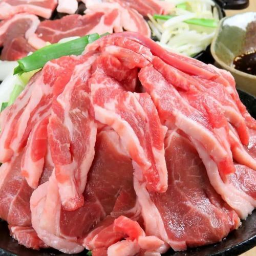 [Obihiro Tokachi Gourmet Enjoyment Course] Enjoy Obihiro gourmet food such as lamb shabu-shabu ☆ 2 hours all-you-can-drink 9 dishes total 4,200 yen