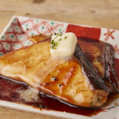 鰤の照り焼きバター