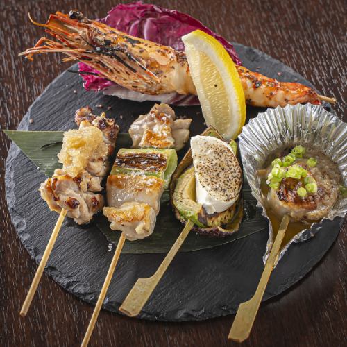 【焼きたて☆揚げたて】串揚げ・串焼き