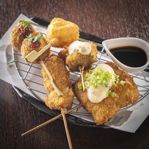 【焼きたて☆揚げたて】串揚げ・串焼き