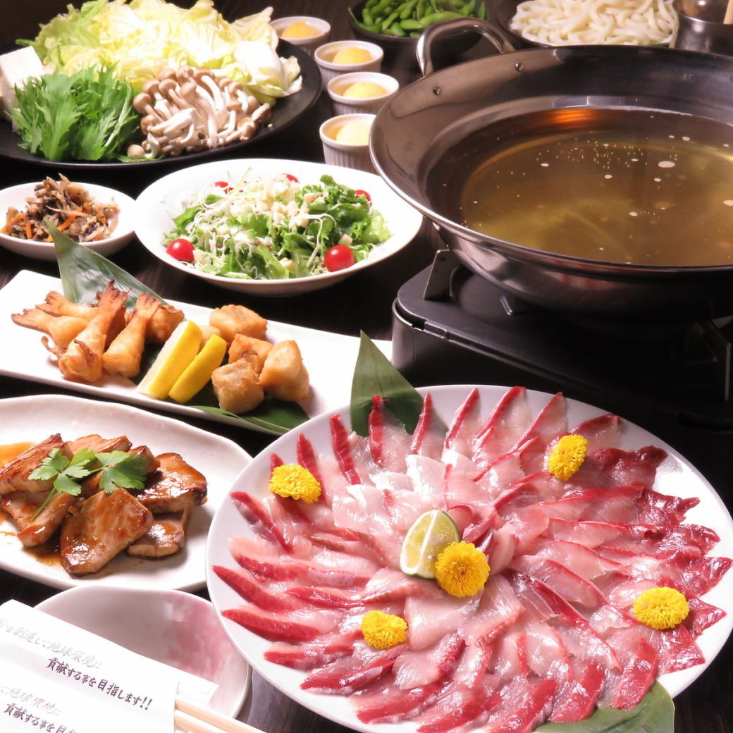 Many private rooms♪ [All-you-can-drink included] "Kanburi Shabu" All-you-can-eat and drink 4,730 yen