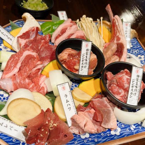 肉の盛り合わせ