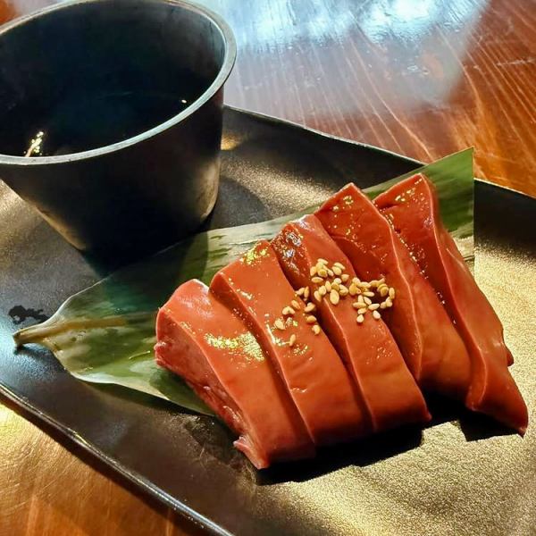 くさみなく食べやすい。ごま油香るラム【レバしゃぶ】