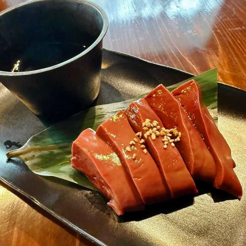 くさみなく食べやすい。ごま油香るラム【レバしゃぶ】