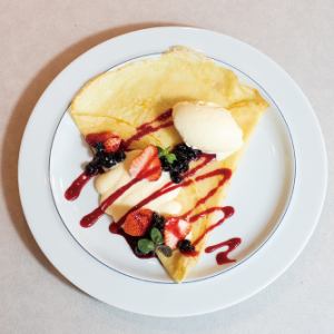 本日のクレープ
